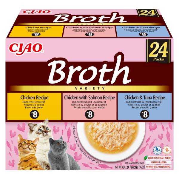 INABA CAT CIAO BROTH CHICKEN, FISH ...