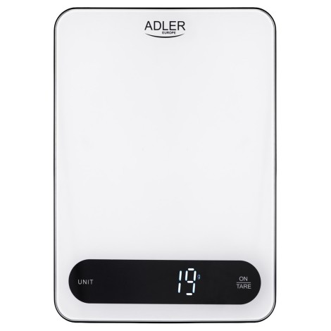 Adler AD 3177wb Electronic kitchen scale White, Black