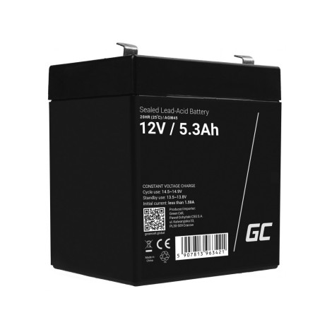 Green Cell AGM45 UPS battery Sealed Lead Acid (VRLA) 12 V 5,3 Ah