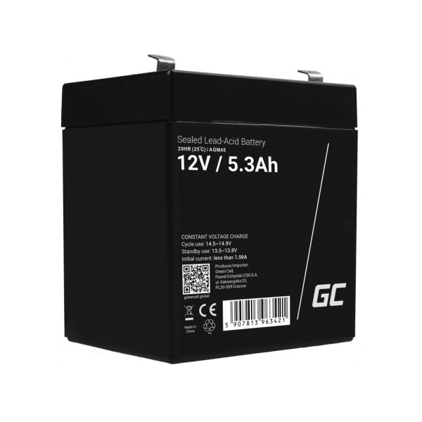 Green Cell AGM45 UPS battery Sealed ...