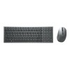 Dell | Keyboard and Mouse | KM7120W | Keyboard and Mouse Set | Wireless | Batteries included | NORD | Bluetooth | Titan Gray | Numeric keypad | Wireless connection