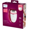 Philips Satinelle Essential BRE255/00 epilator Pink, White