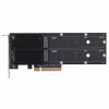 Synology | M2D20 | Dual-slot M.2 NCMe PCIe SSD adapter card for cashe acceleration GT/s | PCIe 3.0 x8
