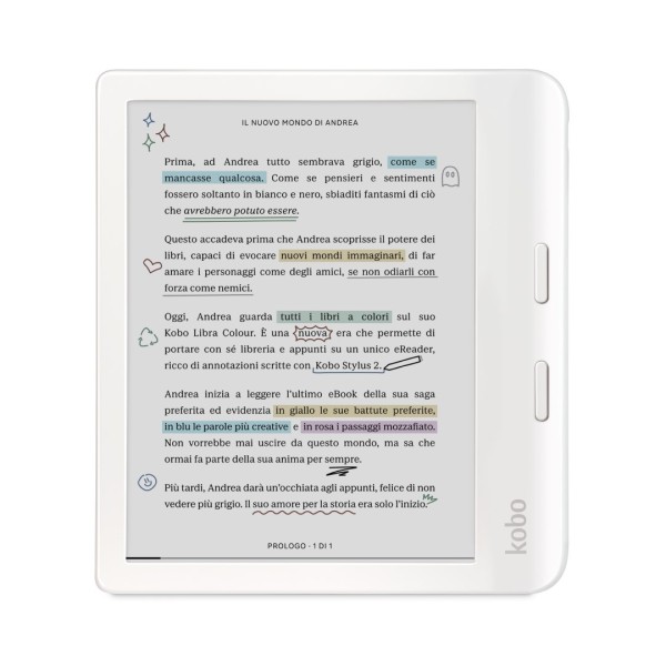 Rakuten Kobo Libra Colour e-book reader ...