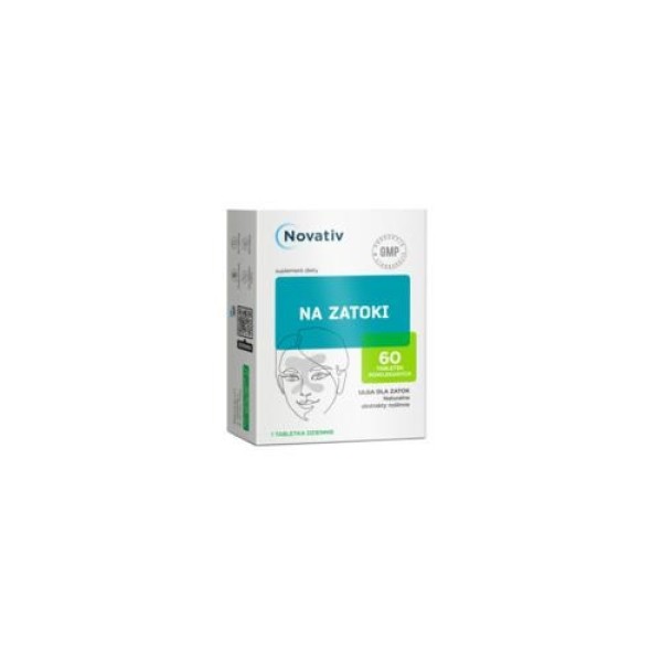 Novativ for sinuses 60 film-coated tablets