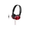 Sony | MDR-ZX310 | Wired | On-Ear | Red
