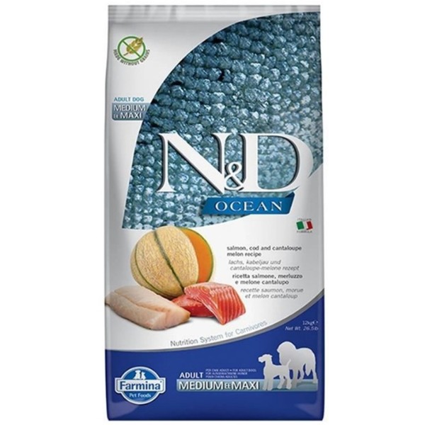 FARMINA N&D Ocean Dog Salmon, Cod, ...