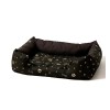 GO GIFT Dog bed XL - brown - 75x55x15 cm