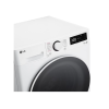 LG Washing machine | F4WR510S0W | Energy efficiency class A-10% | Front loading | Washing capacity 10 kg | 1400 RPM | Depth 57 cm | Width 60 cm | Display | LED | Steam function | Direct drive | White