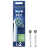 Oral-B | Replaceable toothbrush heads | EB50RX-2 Cross Action Pro | Heads | For adults | Number of brush heads included 2 | White