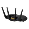 Router | RT-AX82U | 802.11ax | 574 + 4804 Mbit/s | 10/100/1000 Mbit/s | Ethernet LAN (RJ-45) ports 4 | Mesh Support Yes | MU-MiMO Yes | 3G/4G data sharing | Antenna type External | 1 x USB 3.2 Gen 1