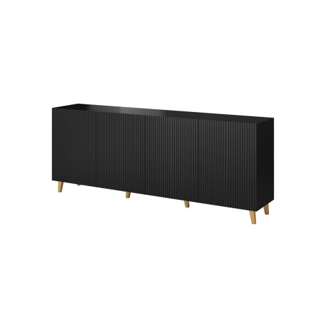 Cama Commode PAFOS 200x42x82 Black matt