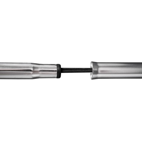 Laska inwalidzka, składana (srebrna)