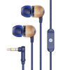 Marley Smile Jamaica Earbuds, In-Ear, Wired, Microphone, Denim | Marley | Earbuds | Smile Jamaica