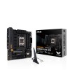 Asus | TUF GAMING B650M-PLUS WIFI | Processor family AMD | Processor socket AM5 | DDR5 DIMM | Memory slots 4 | Supported hard disk drive interfaces 	SATA, M.2 | Number of SATA connectors 4 | Chipset AMD B650 | micro-ATX