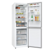 Candy Refrigerator | CNCQ2T618EW | Energy efficiency class E | Free standing | Combi | Height 185 cm | No Frost system | Fridge net capacity 235 L | Freezer net capacity 120 L | 38 dB | White