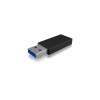 Raidsonic | ICY BOX Adapter for USB 3.1 (Gen 2), Type-A plug to Type-C socket | IB-CB015