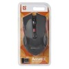 MOUSE DEFENDER ACCURA MM-275 RF BLACK & RED OPTICAL 1600DPI 6P