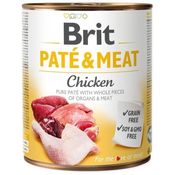 BRIT Paté & Meat with chicken ...