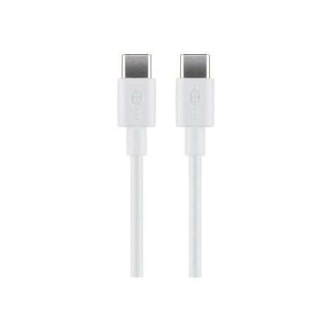 Goobay USB-C,Charging and Sync Cable, 2 m, white | Goobay