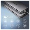 AXAGON Multi port USB-C 5Gbps hub | HMC-8HLSA