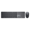 Dell Pro 7 Slim Keyboard and Mouse | KM726 | Keyboard and Mouse Set | Wireless | Mouse included | US International | Bluetooth | Black
