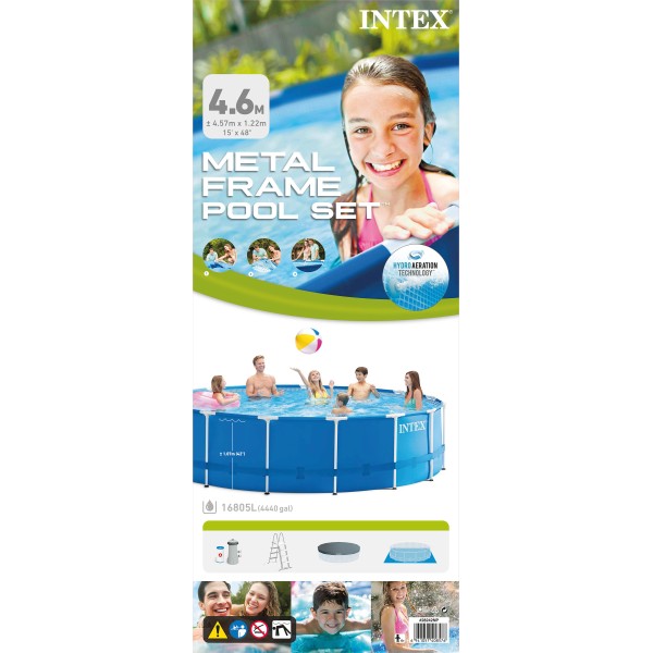 Intex | Metal Frame Pool Set ...