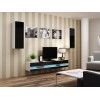 Cama TV stand VIGO NEW 30/140/40 white/black gloss