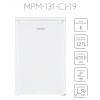 Free-standing refrigerator MPM-131-CJ-19 127 l, white