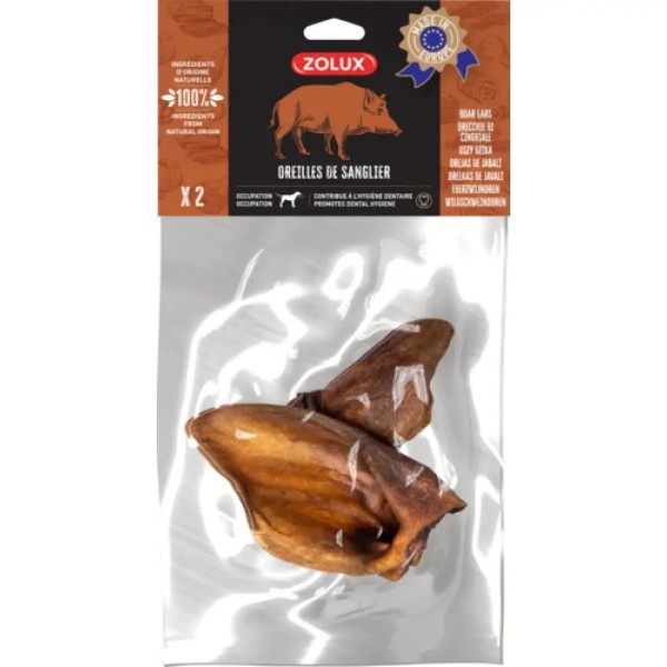 ZOLUX Boar's Ear Dog Treat - ...