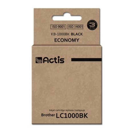 Actis KB-1000BK Ink Cartridge (replacement for Brother LC1000BK/LC970BK; Standard; 36 ml; black)