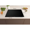 Gorenje GI6432BCWF Black Built-in 60 cm Zone induction hob 4 zone(s)