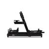 Next Level Racing | Aluminum | Racing Simulator Cockpit | GTElite Front and Side Mount Edition | Black