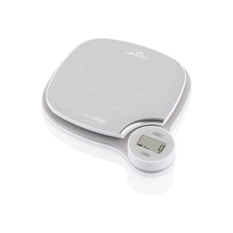 ETA | Kitchen scale | ETA477090000 ECOlogic | Graduation 1 g | Display type LCD | Stainless Steel