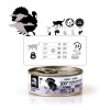 3COTY Turkey with goose - wet cat food - 80g