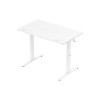 Huzaro Hero 7.9 White - height-adjustable electric gaming desk