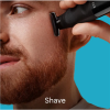 Braun | Beard Trimmer and Shaver | XT3100 | Cordless | Number of length steps 3 | Black