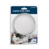 Gembird LK-K-01 Cable lock for notebooks (key lock) | LK-K-01 | 1.8 m | 100 g