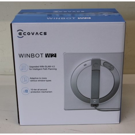 SALE OUT.  | Ecovacs Windows Cleaner Robot | WINBOT W2 | Corded | 2800 Pa | White | UNPACKED AS DEMO