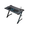 Onex | RGB Gaming Desk w/Cup holder, headset hook, Gamepad holder, 114cm(w) | GD1200Z | Black