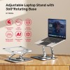 UNITEK LAPTOP STAND ADJUSTABLE 360° ROTATING BASE