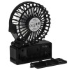 Adler Foldable mini fan | AD 7336 | Desk fan | Black | Diameter 6.5 cm | Number of speeds 1