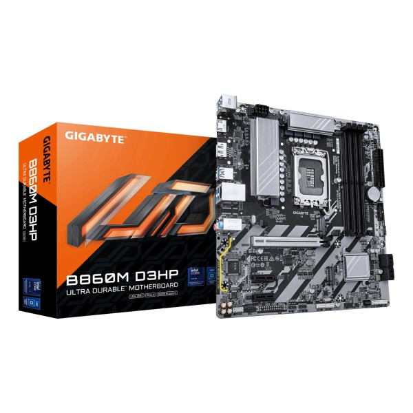 Mainboard|GIGABYTE|Intel B860 Express|LGA1851|Micro-ATX|Memory DDR5|Memory slots 4|2xPCI-Express ...