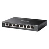 TP-Link Omada ES208GP network switch Managed L2 Gigabit Ethernet (10/100/1000) Power over Ethernet (PoE) DIN rail Black