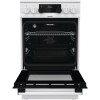 Gorenje | Cooker | GECS5C70WA | Hob type Vitroceramic | Oven type Electric | White | Width 50 cm | Grilling | LED | Depth 59.4 cm | 70 L