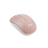 Natec Mouse, Toucan, Wireless, 1600 DPI, Optical, Pink-White | Natec | Mouse | Optical | Wireless | Pink/White | Toucan