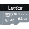 MEMORY MICRO SDXC 64GB UHS-I/W/A LMS1066064G-BNANG LEXAR