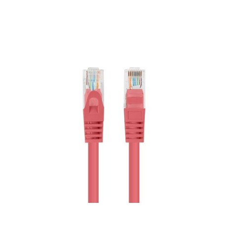 PATCHCORD KAT.6 UTP 1.5M CZERWONY FLUKE PASSED LANBERG 10-PACK