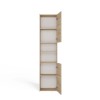 Topeshop S40 SONOMA bathroom storage cabinet Oak