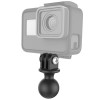 RAM Mounts RAP-B-202U-GOP1 Universal adapter for action camera, black